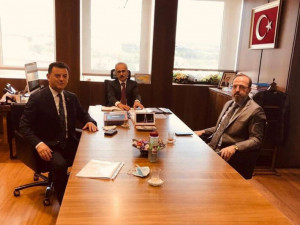 Başkan Çetin Ankara’da Ziyaretlerde Bulundu
